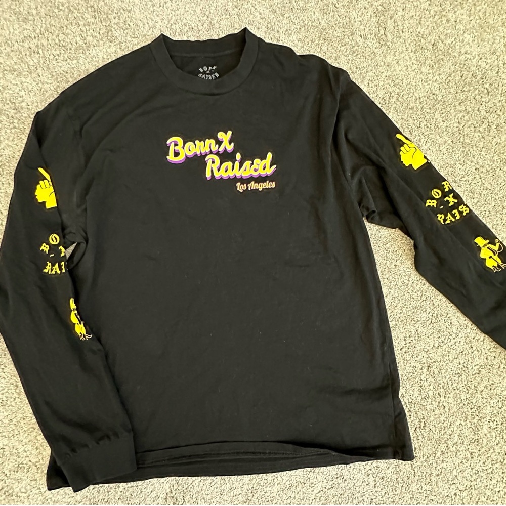 Born x Raised Lakers long sleeve